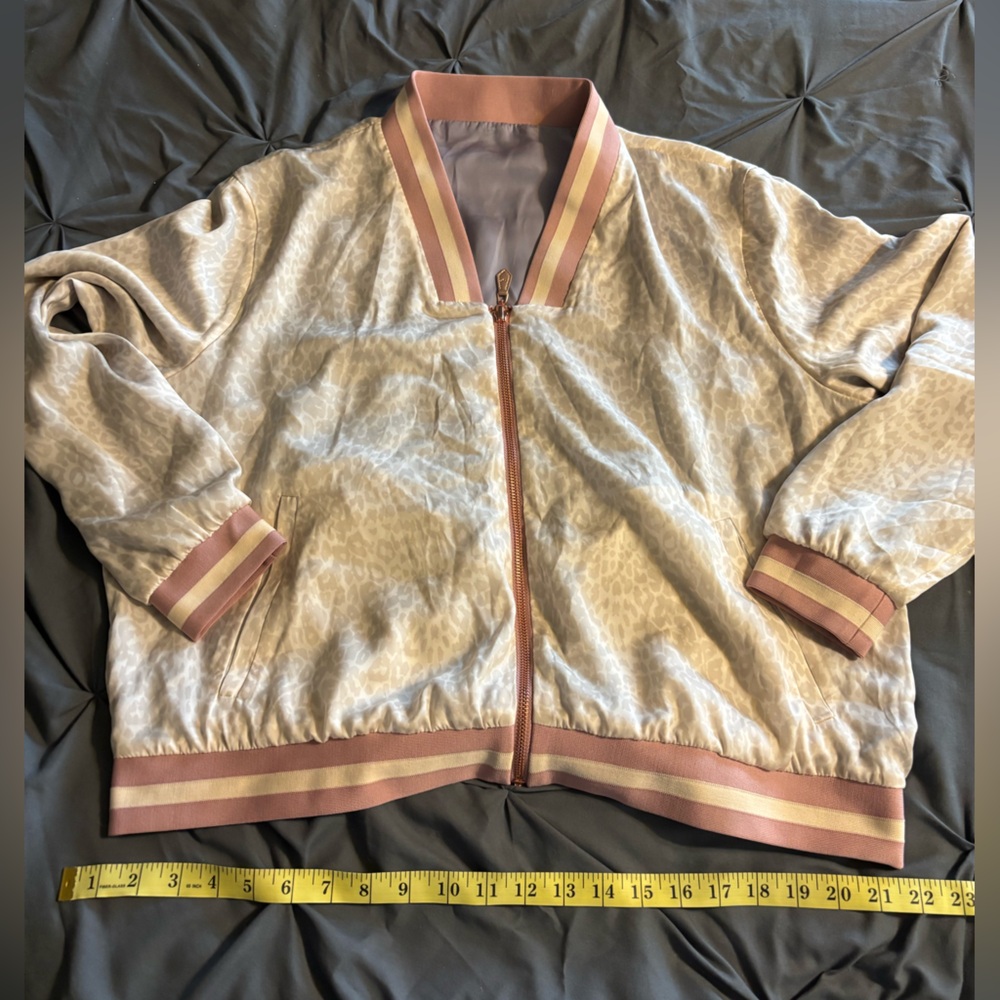 Stella & Dot Reversible Bomber Jacket